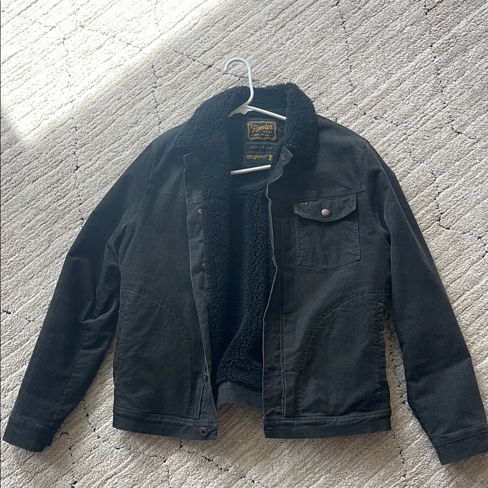 Men's Black Trucker Jacket